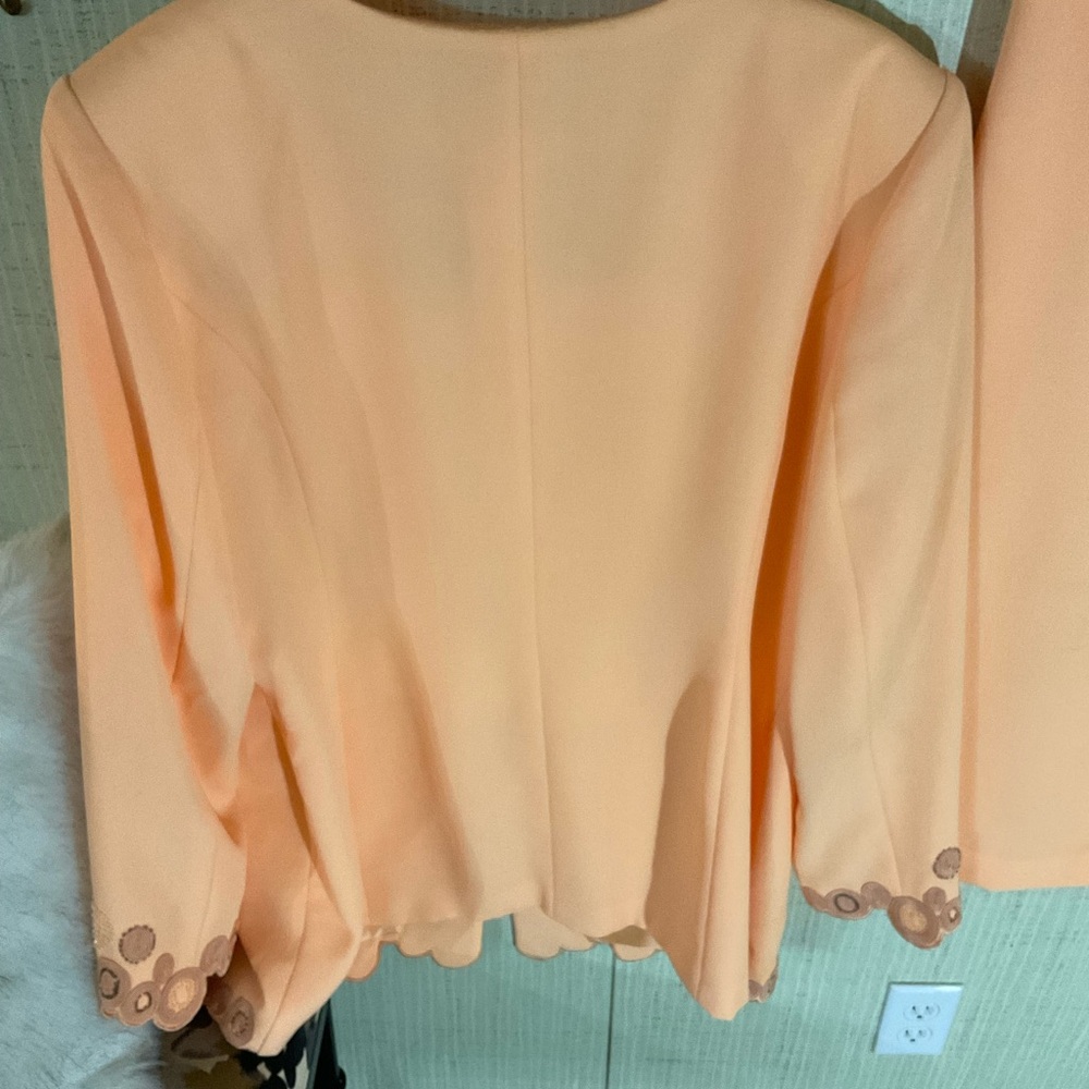 Lisa Rene Melon Women 2pc Skirt Set  18W C2 - Picture 6 of 7